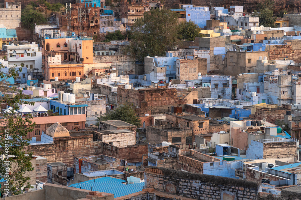 views of Jodhpur blue city