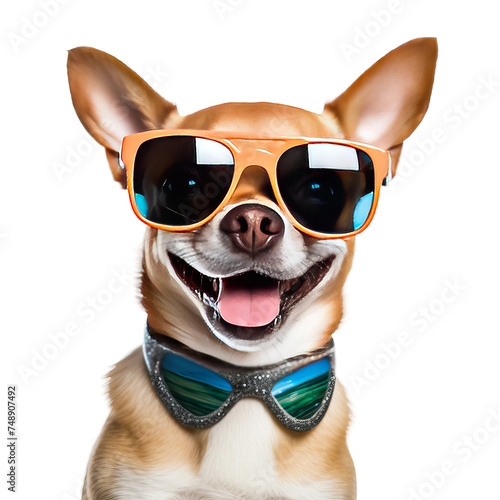 dog with sunglasses © Buse