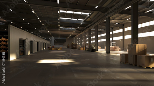 Logistics distribution center, Retail warehouse © Jameel