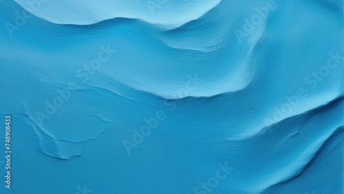 Wallpaper Mural Abstract blue plaster with uneven texture and pattern providing space for text Torontodigital.ca