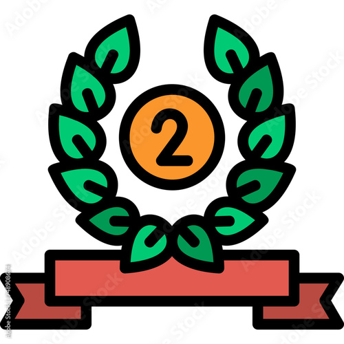 Reward Vector Line Filled Icon