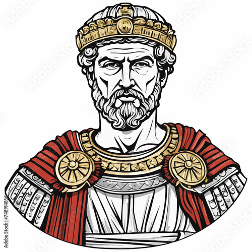 Vector de un romano