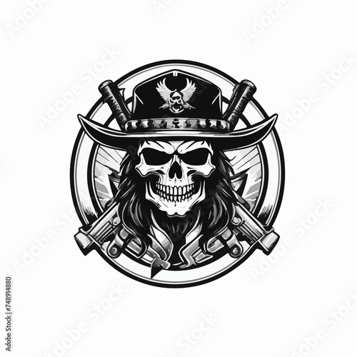 Logo de una calavera