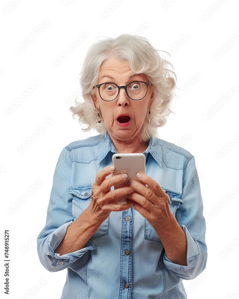 Elderly people interact with mobile phones. PNG Elderly people interact with mobile phones. PNG