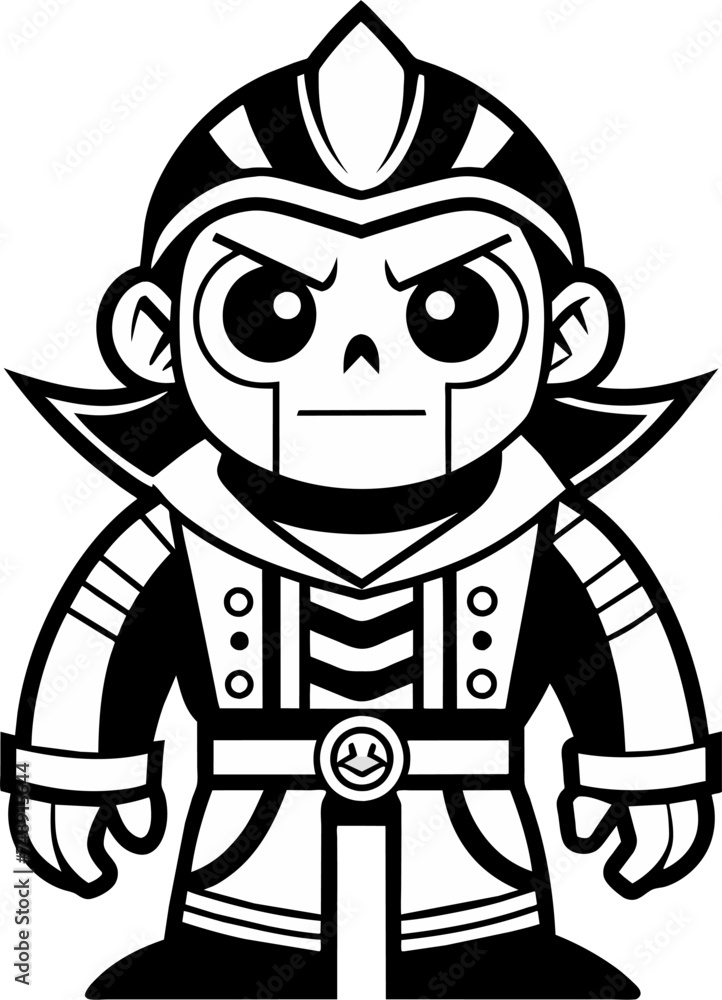 Playful Line Art Robotics, Cute & Funny Vector Character Design vector illustration Playful Line Art Robotics, Cute & Funny Vector Character Design vector illustration