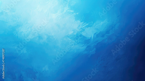 Abstract blue gradient background.
