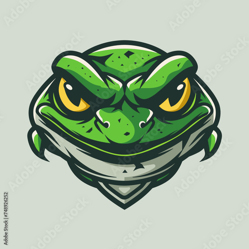 Frog esport vector logotype, logo frog, icon frog, sticker frog, symbol frog, emblem frog, toad, reptile