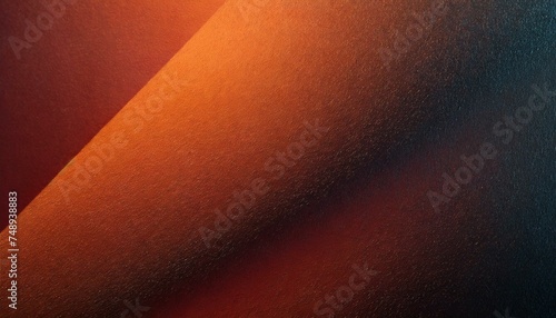 Arrière-plan abstrait flou rouge brun brûlé orange cuivre noir.  photo