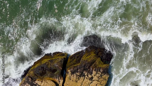 Videos de drone en 4k de distintos lugares de la costa atlántica de la ciudad de Mar del Plata, Argentina photo