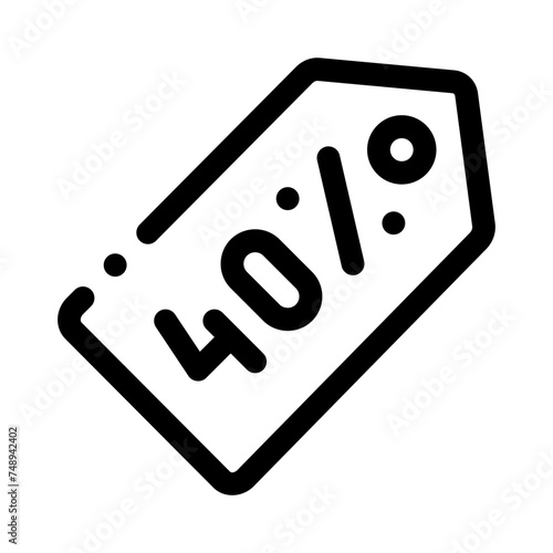 price tag line icon