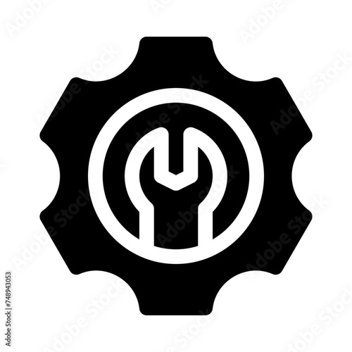 easy installation glyph icon