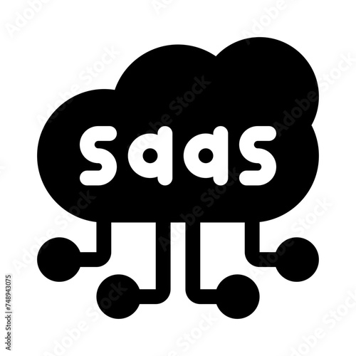 saas glyph icon