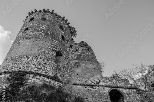 The Avalos castle of Vairano Patenora, Campania, Italy photo