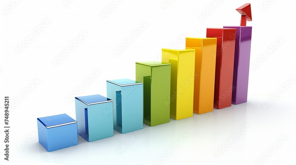 Chart of financial growth for stock market trading investments Chart of financial growth for stock market trading investments