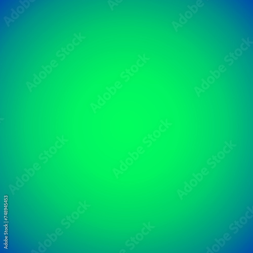 Green Gradients Background with Blue Frame Gradients, Abstract Background, Frame Wallpaper, Business Background, Generative Ai