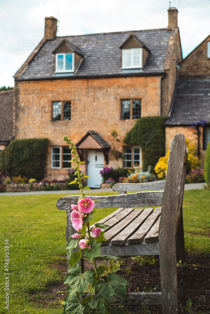 Beautiful Cottages and Houses in Stanton Village, Gloucestershire, The Cotswolds, England