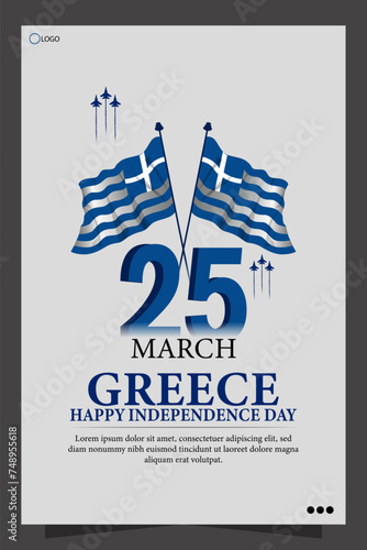 Greece Independence Day, celebrated on March 25th, commemorates the Greek War of Independence against the Ottoman Empire in 1821.