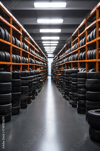 Storage of car tires