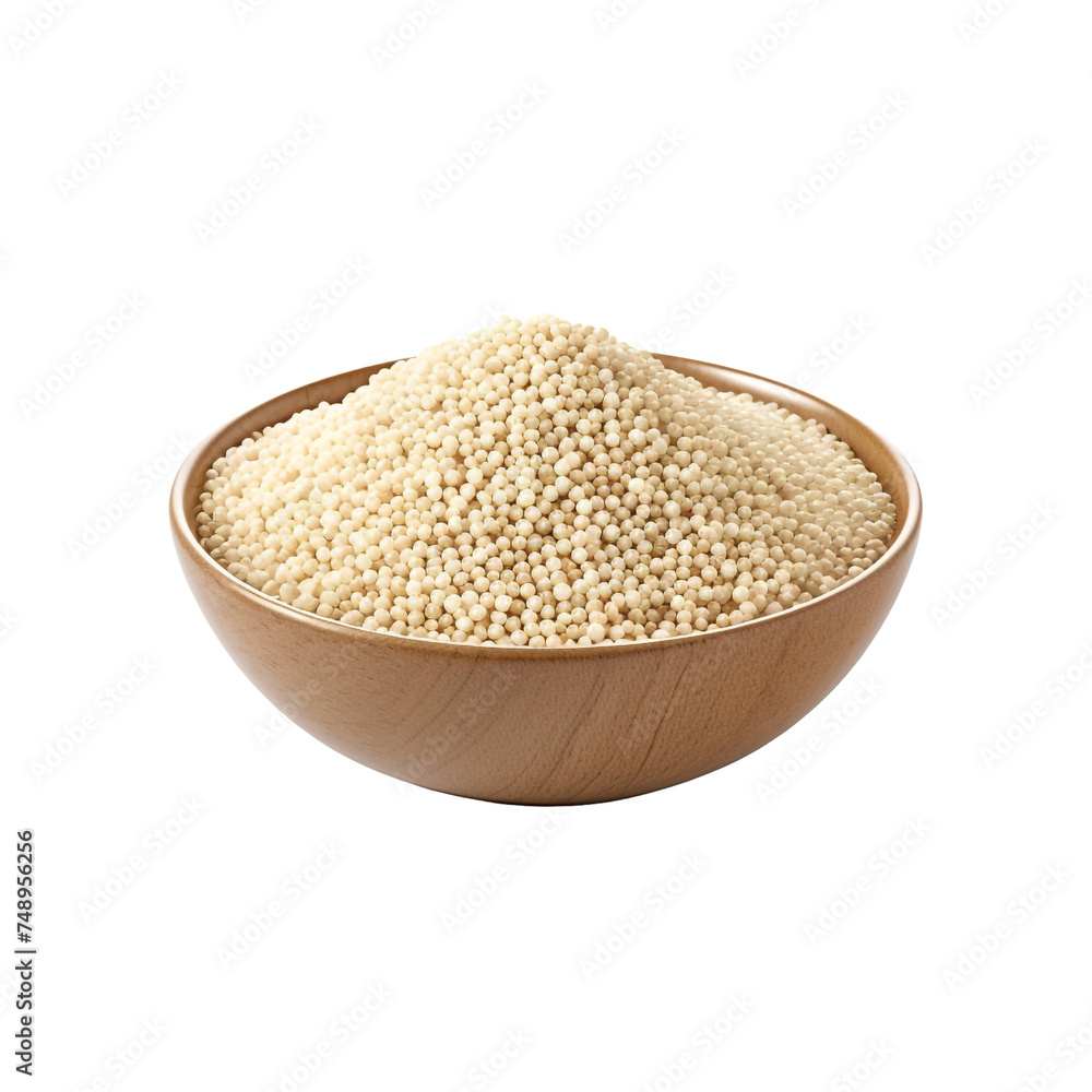 Quinoa isolated on transparent background Quinoa isolated on transparent background