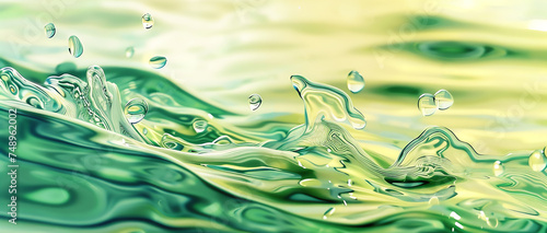 green water AI generated
