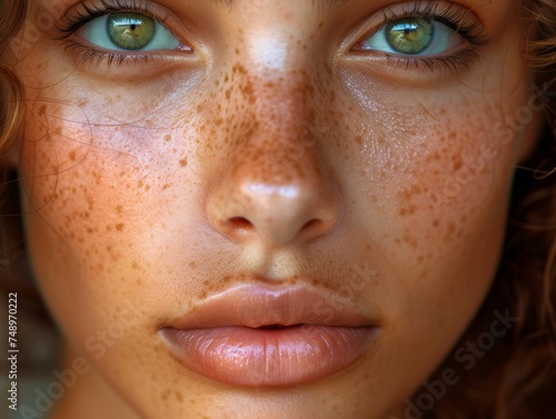 Woman Face Perfect Skin © Custom Media