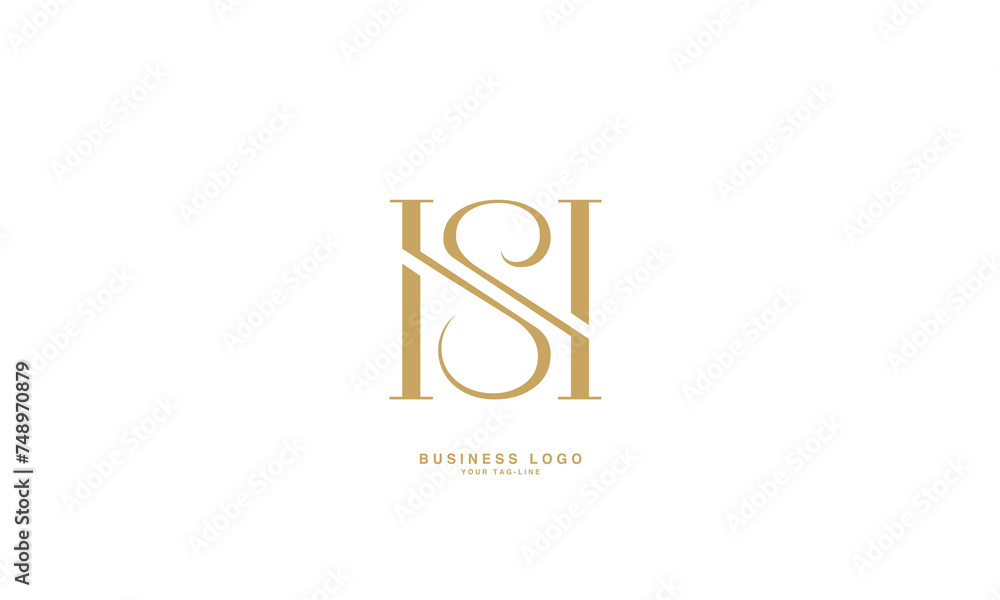 HS, SH, H, S, Abstract Letters Logo Monogram HS, SH, H, S, Abstract Letters Logo Monogram