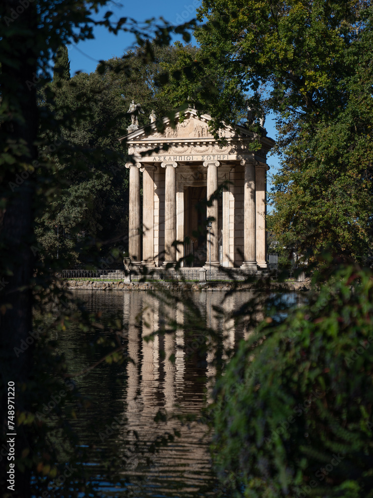 Tempio di Esculapio (Villa Borghese) Rome Tempio di Esculapio (Villa Borghese) Rome
