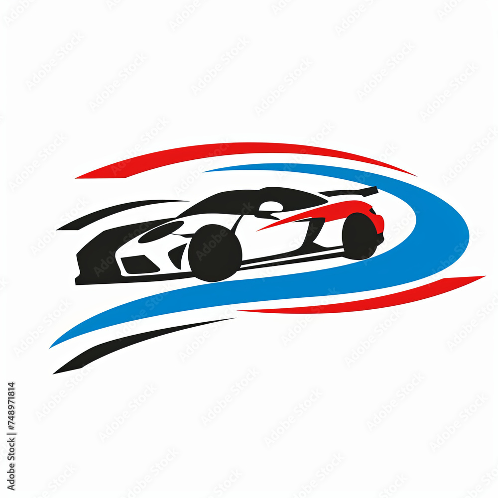 Professional logo for a car dealership, symbolizing reliability and
