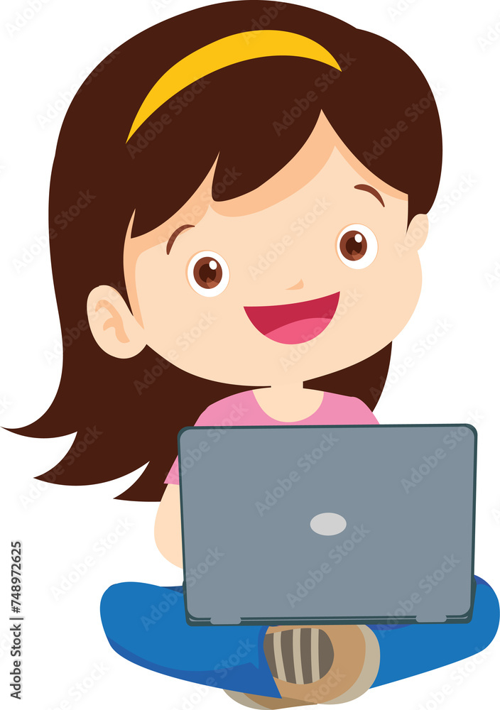 child use gadget Mobile and laptop child use gadget Mobile and laptop
