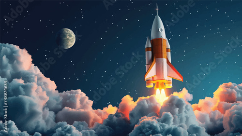 space shuttle launch