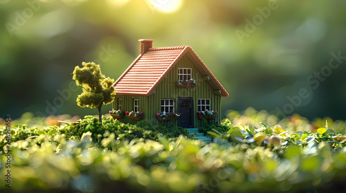 green home, house model © ma