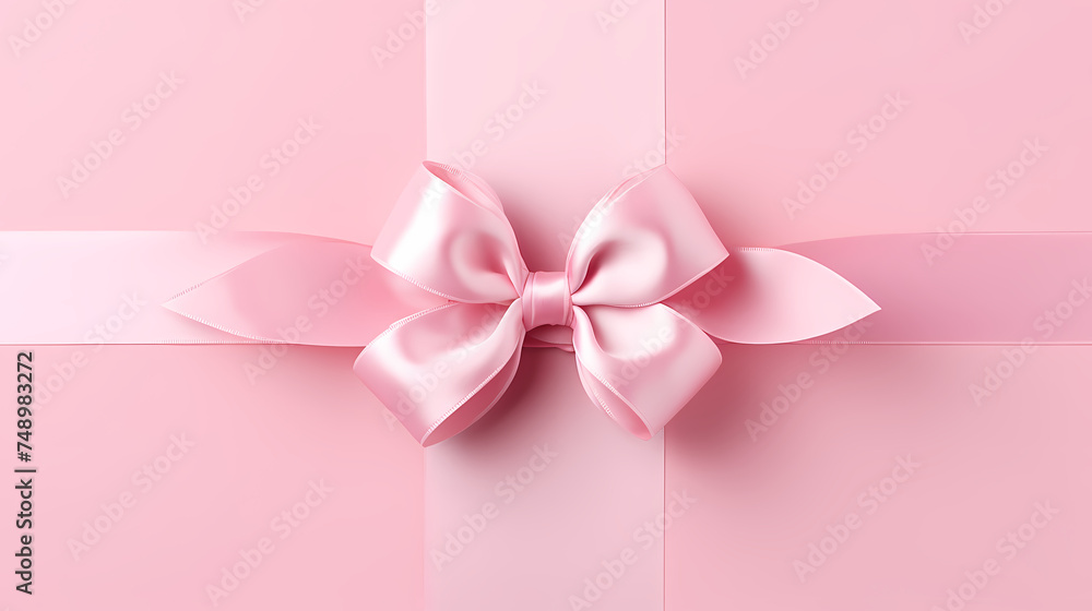 Beautiful gift ribbon, satin ribbon background Beautiful gift ribbon, satin ribbon background