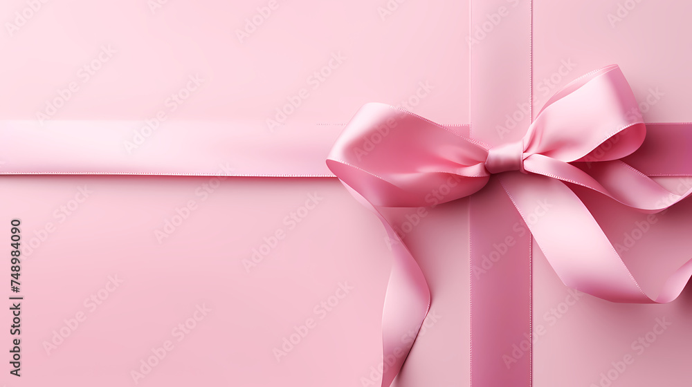 Beautiful gift ribbon, satin ribbon background Beautiful gift ribbon, satin ribbon background