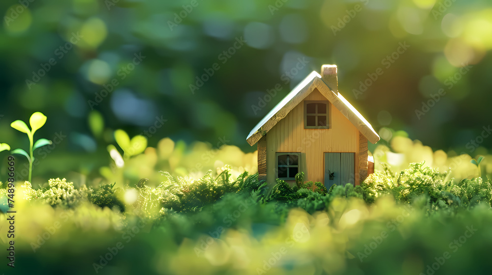 minimalist house miniature, house model minimalist house miniature, house model