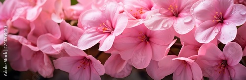 a photo of pink flowers