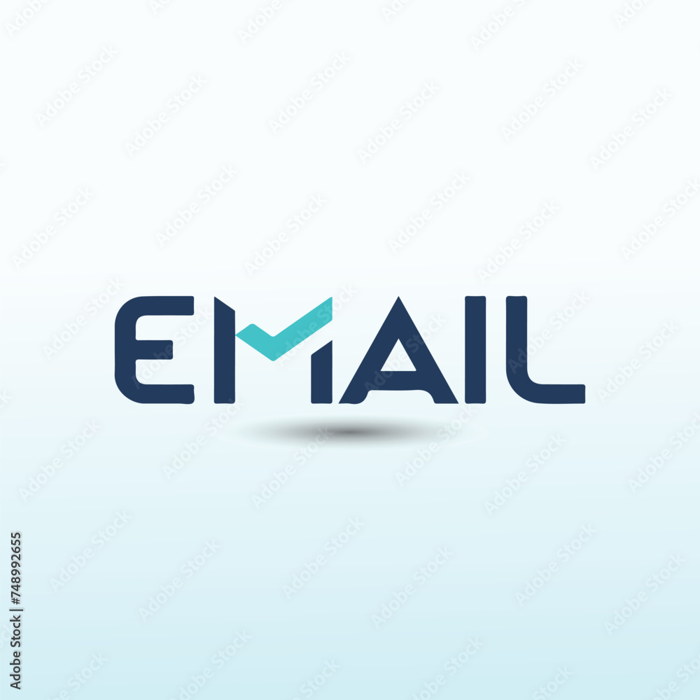 Obraz premium online email marketers for digital marketing logo