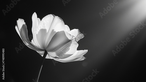 Monochrome Blossom