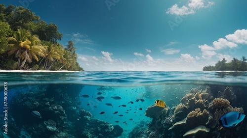 tropical paradise island © Shafiq