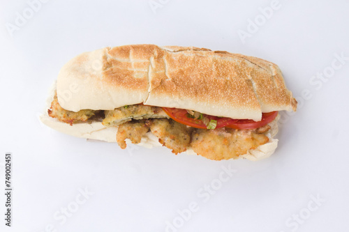 Golden Crunch: Delicious Chicken Milanese Sandwich