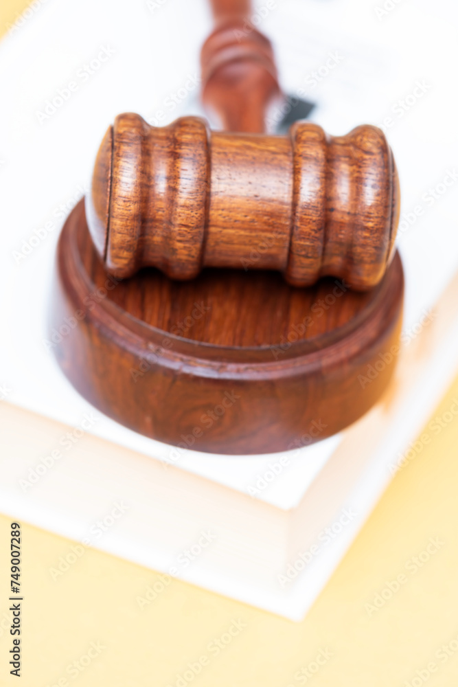 Judge gavel and legal book Judge gavel and legal book