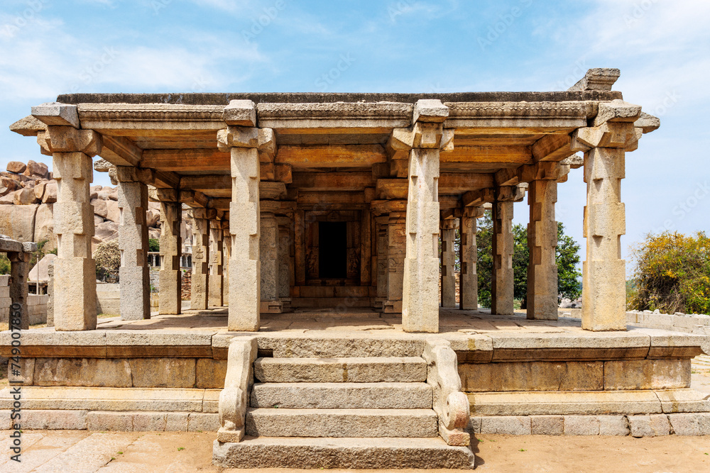 Varaha temple in Hampi, Karnataka, India, Asia Varaha temple in Hampi, Karnataka, India, Asia