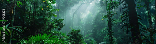 Emphasize the delicate balance of ecosystems in the rainforest through your photography