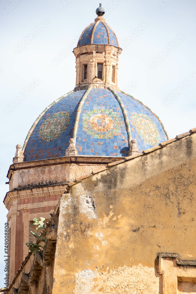 The chucrch of Maria SS. Annunziata at Termini Imerese...