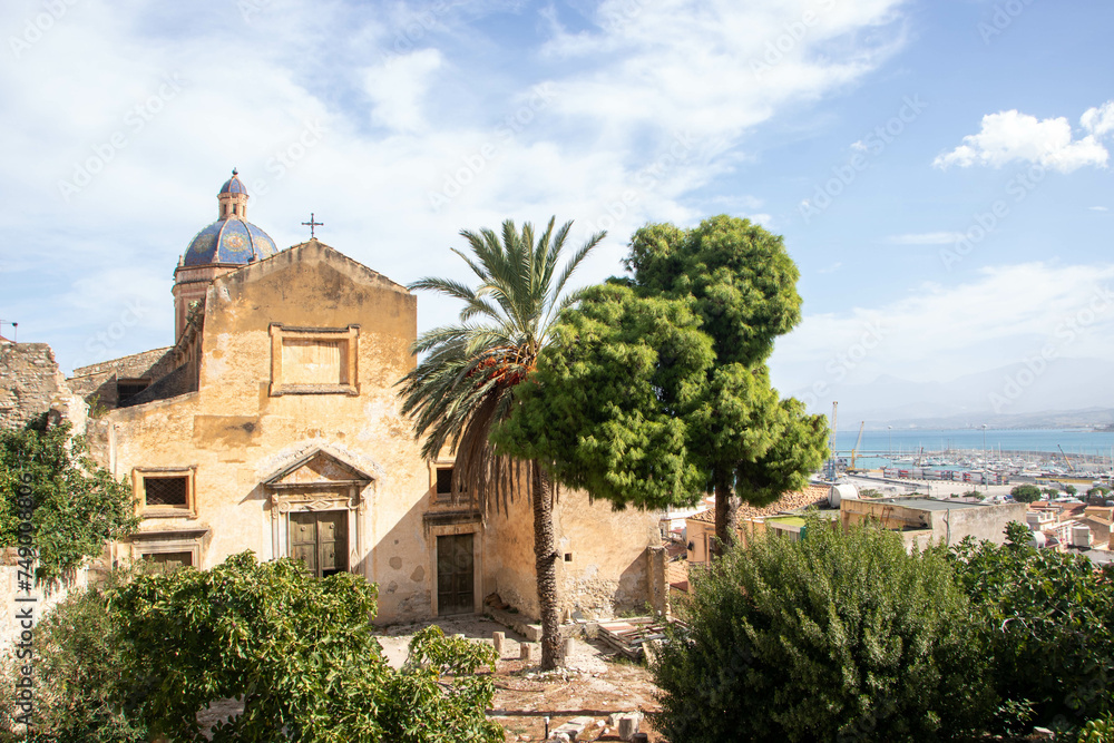 The chucrch of Maria SS. Annunziata at Termini Imerese...