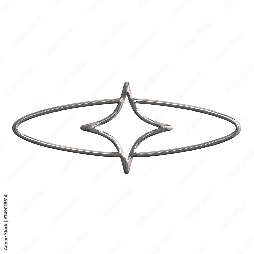 3d liquid chrome abstract shape element 3d liquid chrome abstract shape element