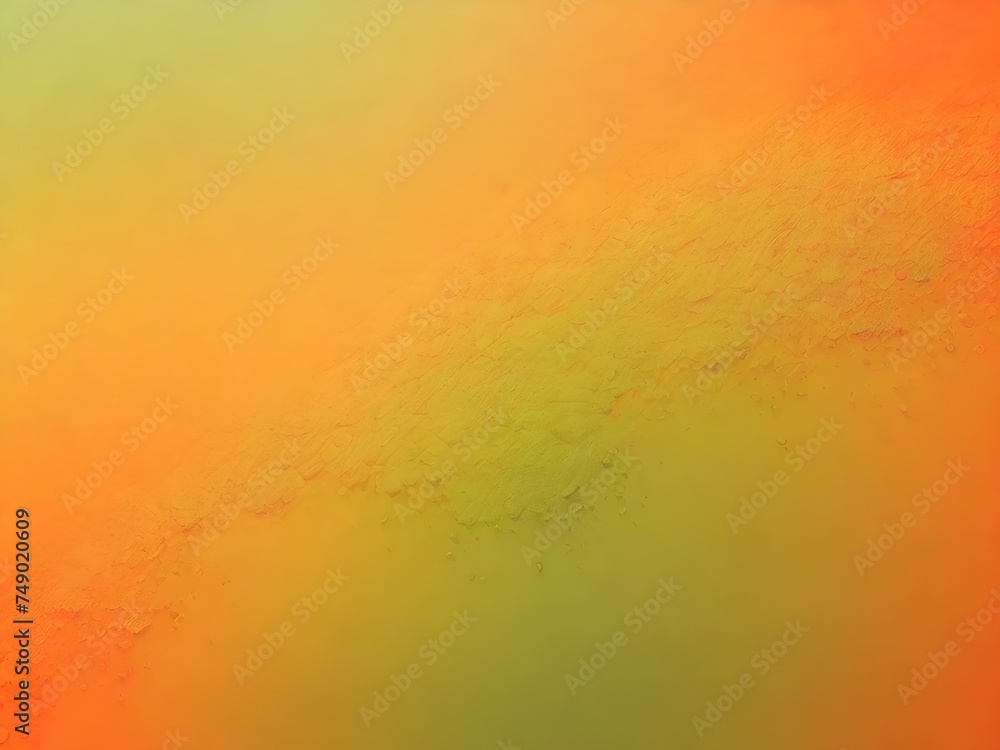 A lime and orange gradient background with grain texture, generative AI A lime and orange gradient background with grain texture, generative AI