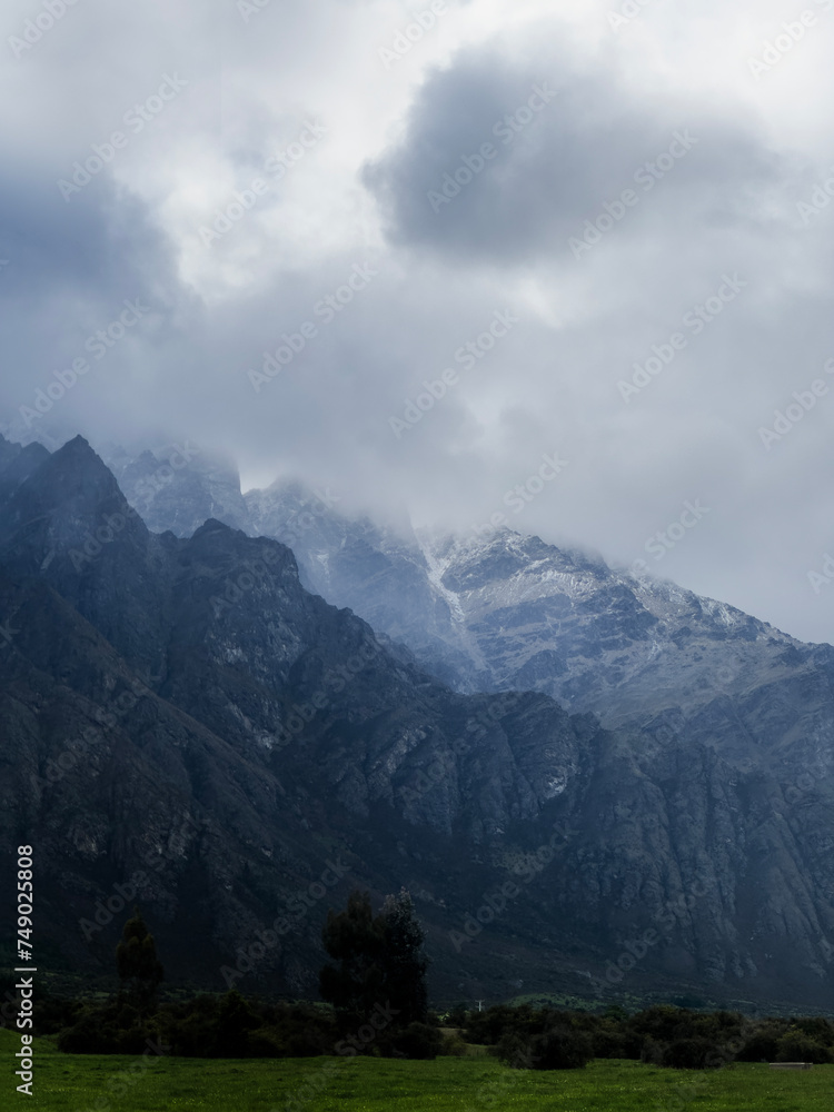 Obraz premium Mountains, Queentown, New Zealand