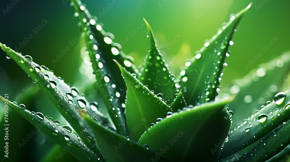 Aloe background Aloe background