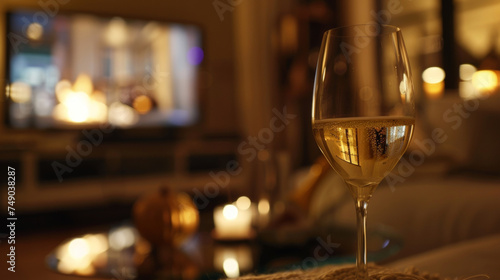 Some choose to stay in and have a cozy night watching TV specials and enjoying a glass of champagne from the comfort of their own home.