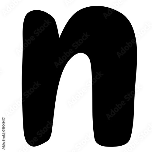 The letter N (Png)